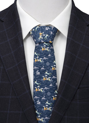 Disney Peter Pan Flying Blue Men's Tie