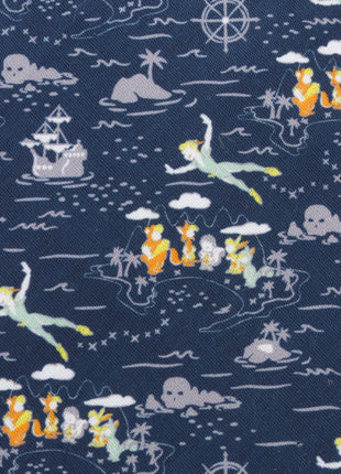 Disney Peter Pan Flying Blue Men's Tie