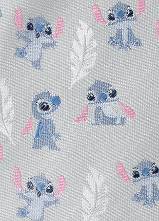 Disney Lilo & Stitch Gray Men's Tie