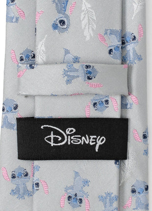 Disney Lilo & Stitch Gray Men's Tie