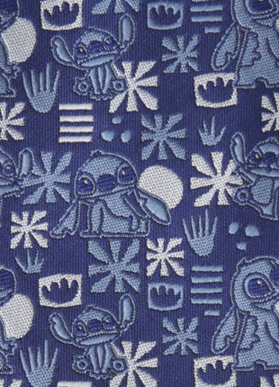Disney Lilo & Stitch Blue Tropical Men's Tie