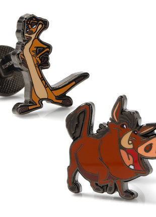 Disney The Lion King Timon & Pumbaa Cufflinks