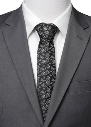 Disney Pixar Toy Story Alien Print Black Men's Tie