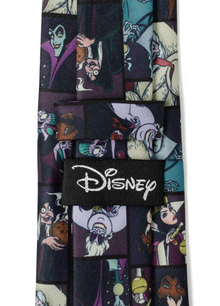 Disney Villains Dark Pattern Men's Tie