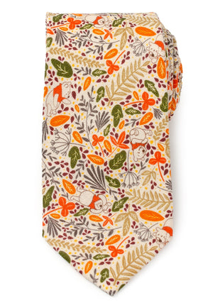 Disney Winnie the Pooh Tan Patterned Men's Tie