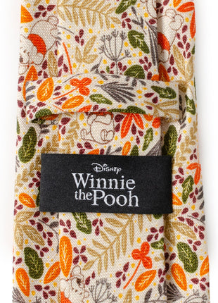 Disney Winnie the Pooh Tan Patterned Men's Tie