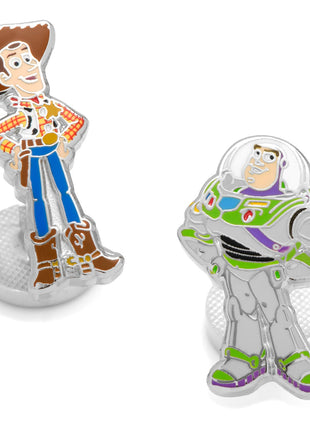 Disney Pixar Toy Story Woody and Buzz Lightyear Cufflinks