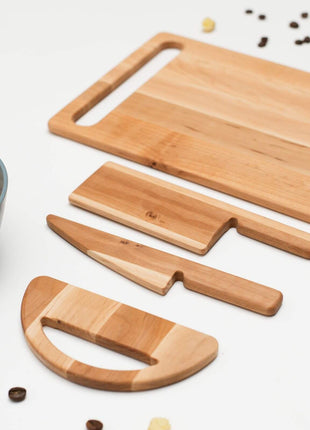 Safe Cutting Board and Knives