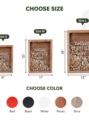 Wine Cork Box – Collect Moments, Not Things