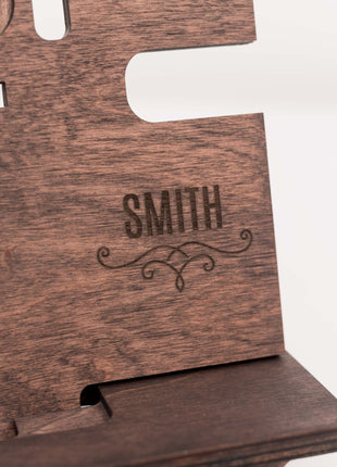 Wooden Docking Station – Personalized Gift for Him