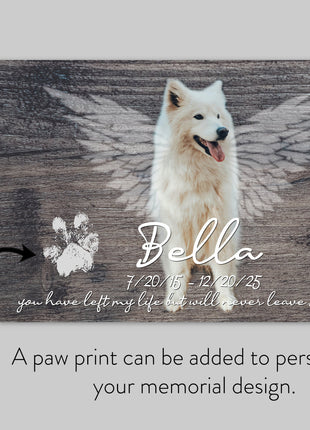 Dog Canvas Art - Dog Memorial Gift