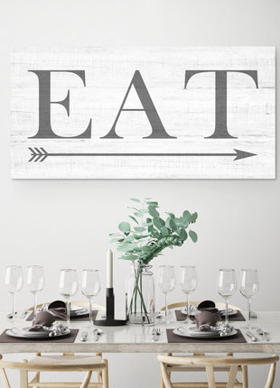 Eat Sign Kitchen Decor