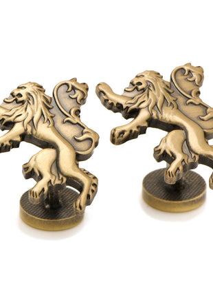 Game of Thrones Lannister Lion Sigil Cufflinks