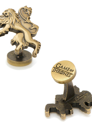 Game of Thrones Lannister Lion Sigil Cufflinks