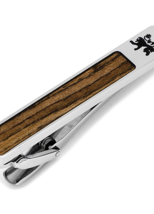 Game of Thrones Lannister Inlaid Wood Tie Clip