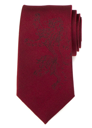 Game of Thrones Lannister Lion Red Men's Tie
