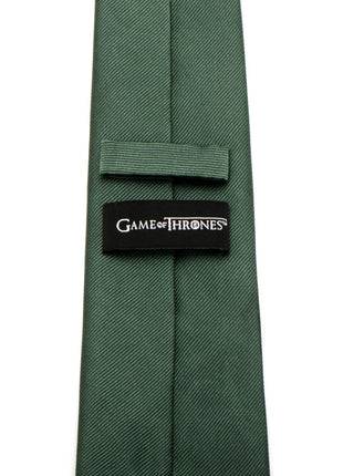 Game of Thrones Stark Direwolf Green Men's Tie