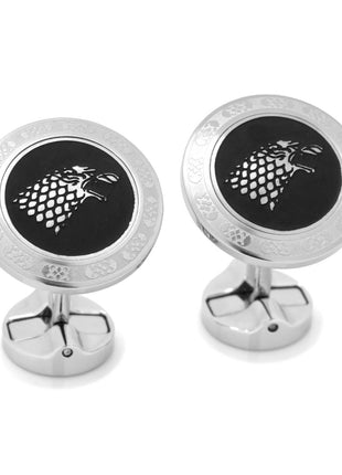 Game of Thrones Stark Filigree Stainless Steel Cufflinks