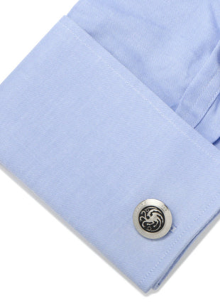 Game of Thrones Targaryen Filigree Stainless Steel Cufflinks