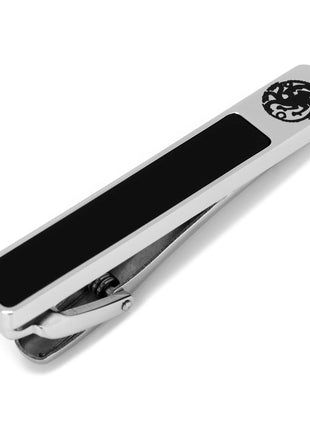 Game of Thrones Targaryen Onyx Tie Clip