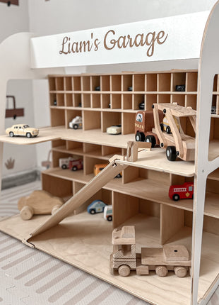 Toy Car Garage Storage