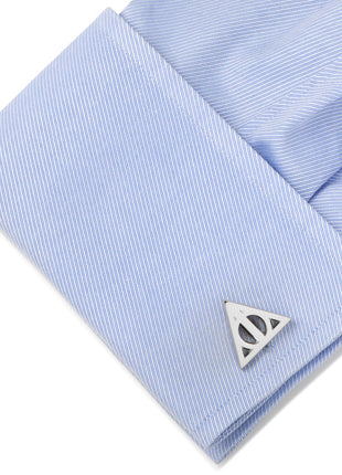 Harry Potter Deathly Hallows Gray Necktie Gift Set