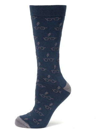 Harry Potter Glasses Navy Men's Socks