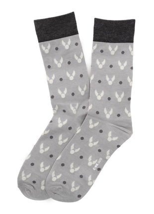 Harry Potter Golden Snitch Gray Men's Socks