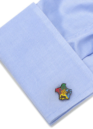 Harry Potter Hogwarts Shield Cufflinks