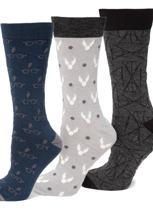 Harry Potter 3 Pack Sock Gift Set