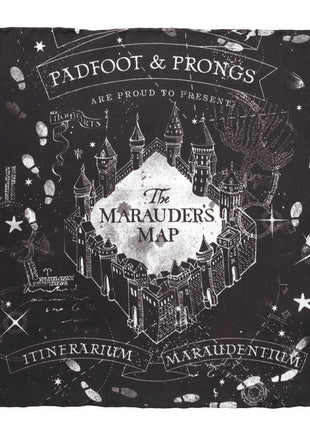 Harry Potter Marauder's Map Pocket Square
