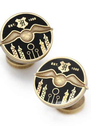 Harry Potter Quidditch Field Cufflinks