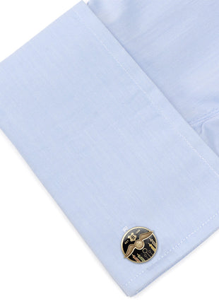 Harry Potter Quidditch Field Cufflinks