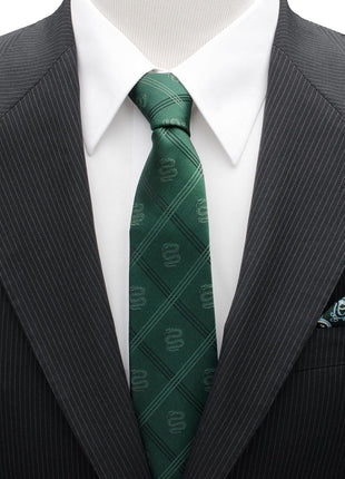 Harry Potter Slytherin Plaid Tie