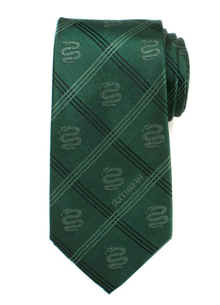 Harry Potter Slytherin Plaid Tie