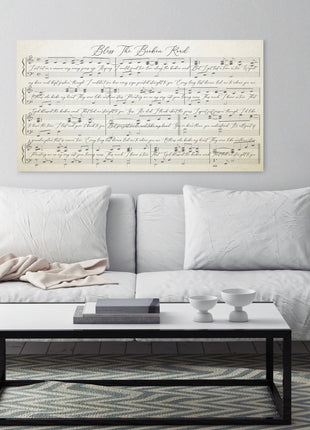 Music Wall Art With Lyrics