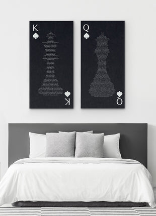 King And Queen His And Her Decor