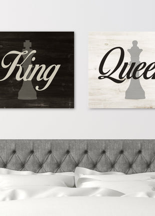 King And Queen Decor • Master Bedroom Decor
