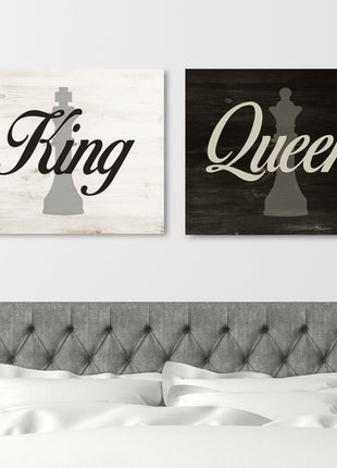 King And Queen Decor • Master Bedroom Decor