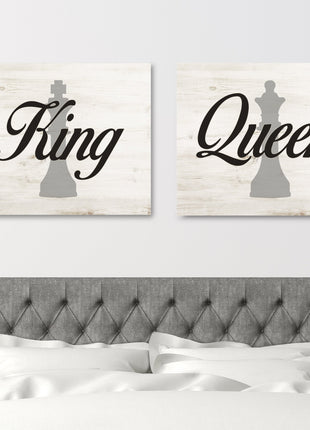 King And Queen Decor • Master Bedroom Decor