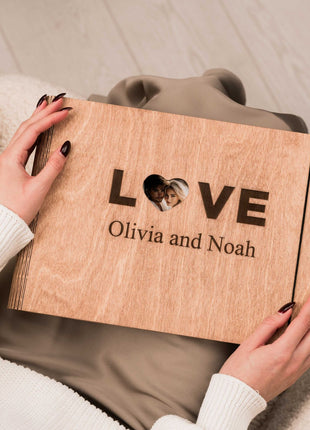 Wooden Photo Album