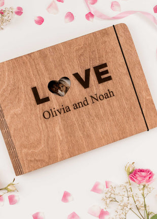 Wooden Photo Album