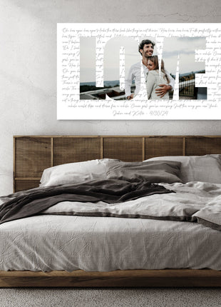 Custom Letter Photo Collage Gift