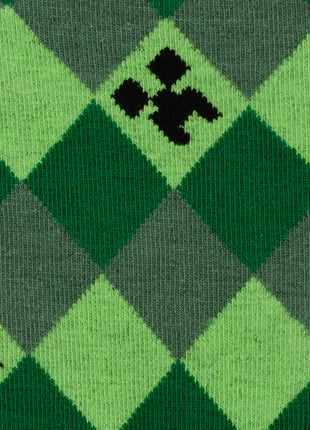 Minecraft Creeper Men's Sock Set ' 3 Pairs