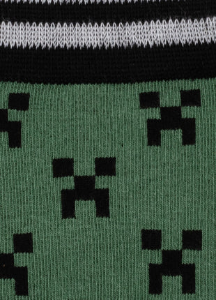 Minecraft Creeper Men's Sock Set ' 3 Pairs