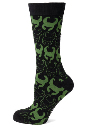 Marvel Avengers Loki Pattern Green and Black Gift Set