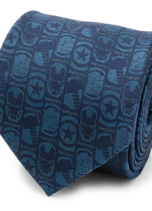 Marvel Avengers Men's Blue Tie