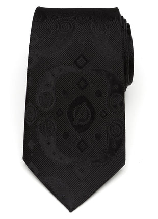 Marvel Avengers Paisley Icons Print Black Tie