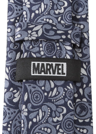 Marvel Avengers Paisley Icons Navy Men's Tie