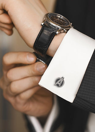 Avengers Gunmetal Cufflinks